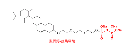 氢焦磷酸修饰胆固醇