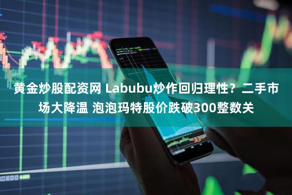 黄金炒股配资网 Labubu炒作回归理性？二手市场大降温 泡泡玛特股价跌破300整数关